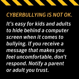 Cyberbullying is not ok.