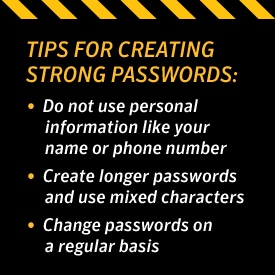 Tips Strong Password.